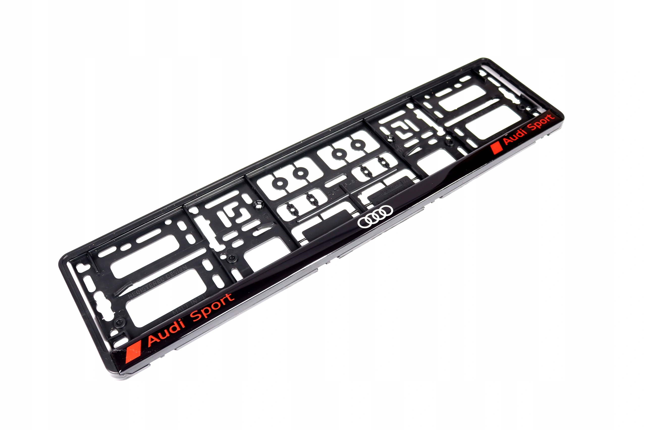 Skiltholder logo Audi Sport │ Nummerskiltholder License Plate Frame - sett 1 stk. – bilde 5