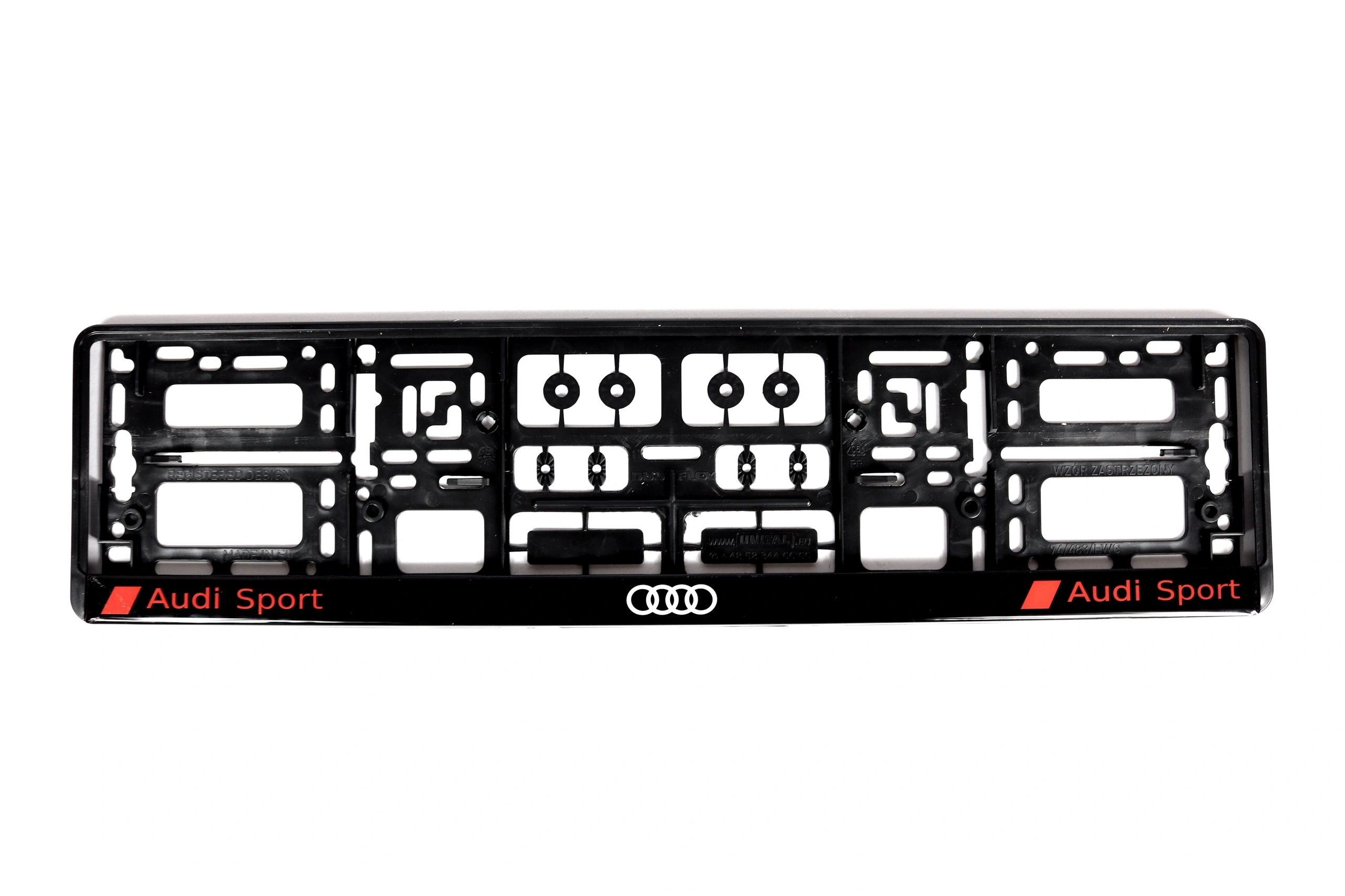 Skiltholder logo Audi Sport │ Nummerskiltholder License Plate Frame - sett 1 stk. – bilde 7