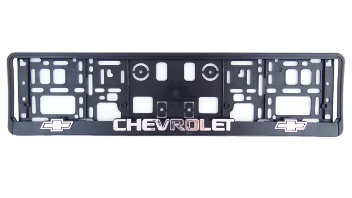 Skiltholder logo Chevrolet Aveo Bel Air Captiva Camaro Chevelle Corvette Cruze Impala  1 STK. – bilde 2