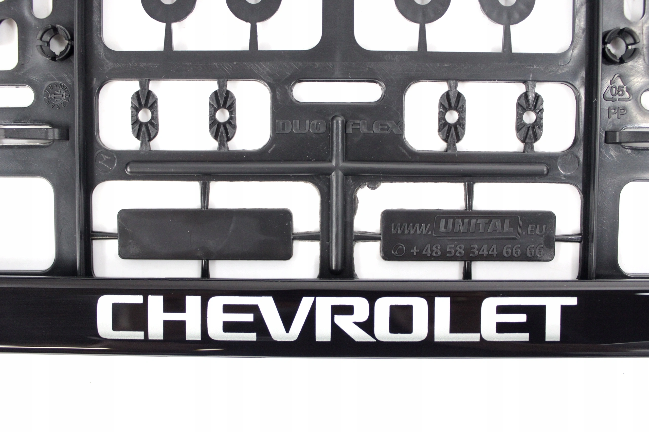 Skiltholder logo Chevrolet │ Nummerskiltholder License Plate Frame - sett 2 stk. – bilde 4