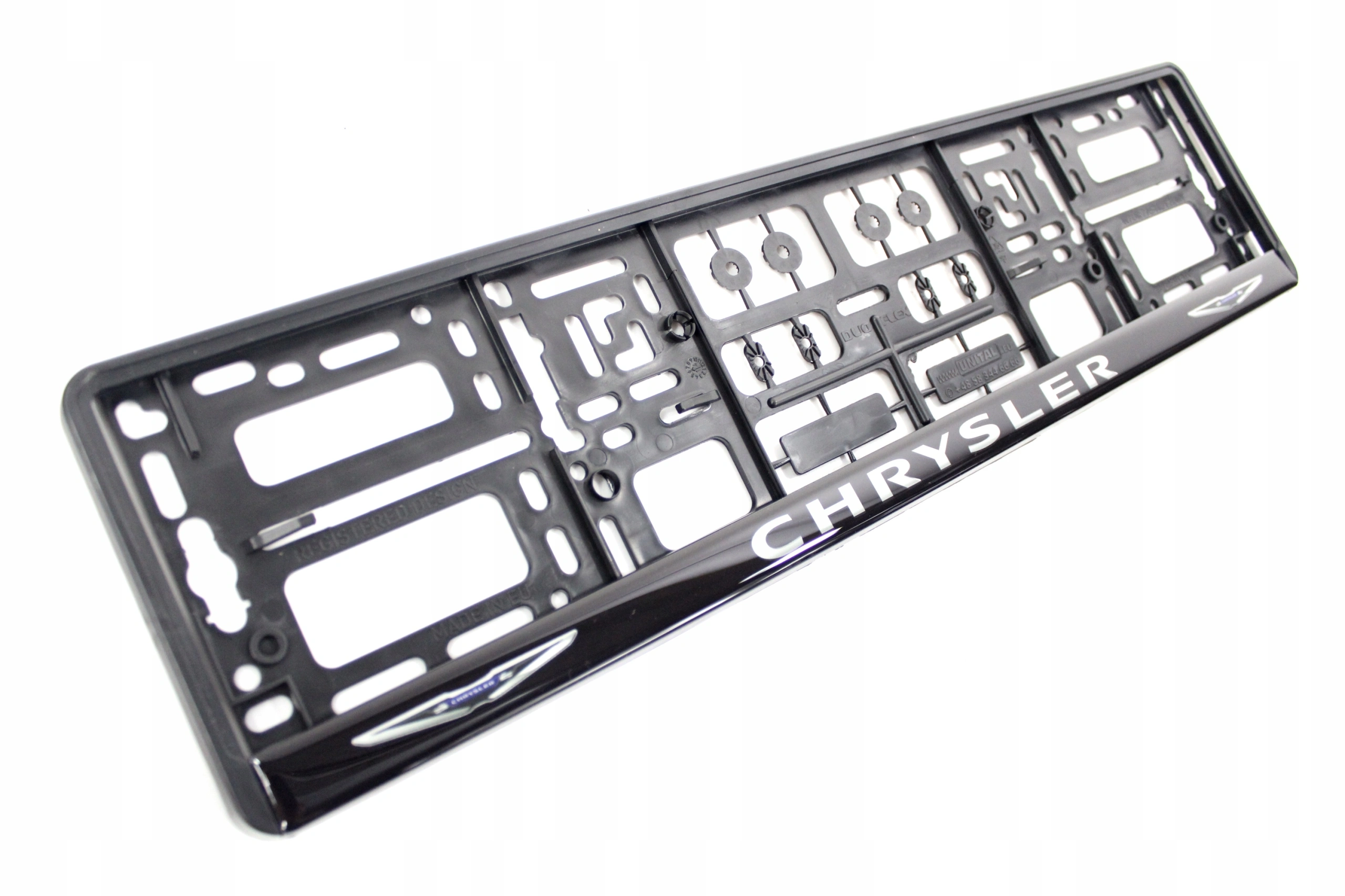 Skiltholder logo Chrysler │ Nummerskiltholder License Plate Frame - sett 2 stk. – bilde 5