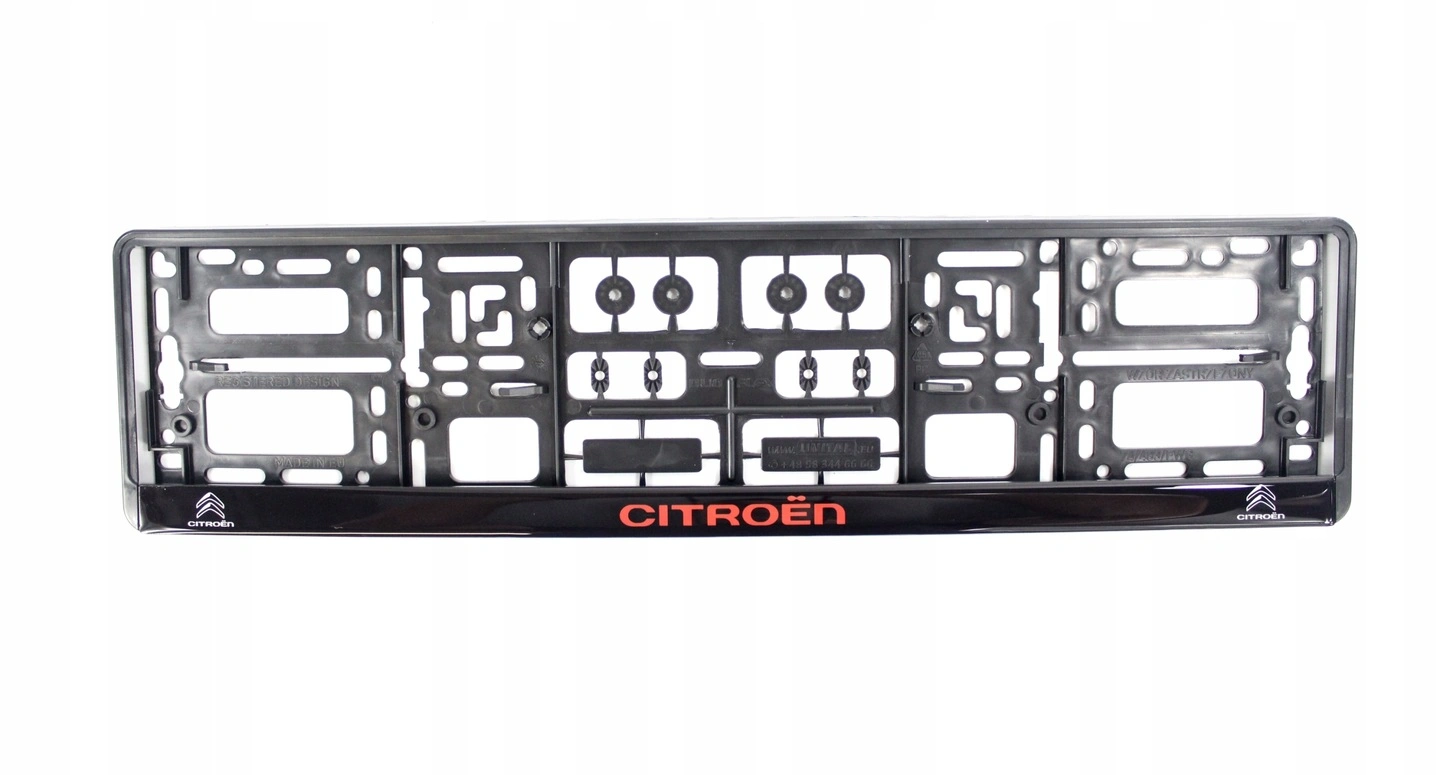Skiltholder logo Citroen │ Nummerskiltholder License Plate Frame - sett 2 stk. – bilde 2