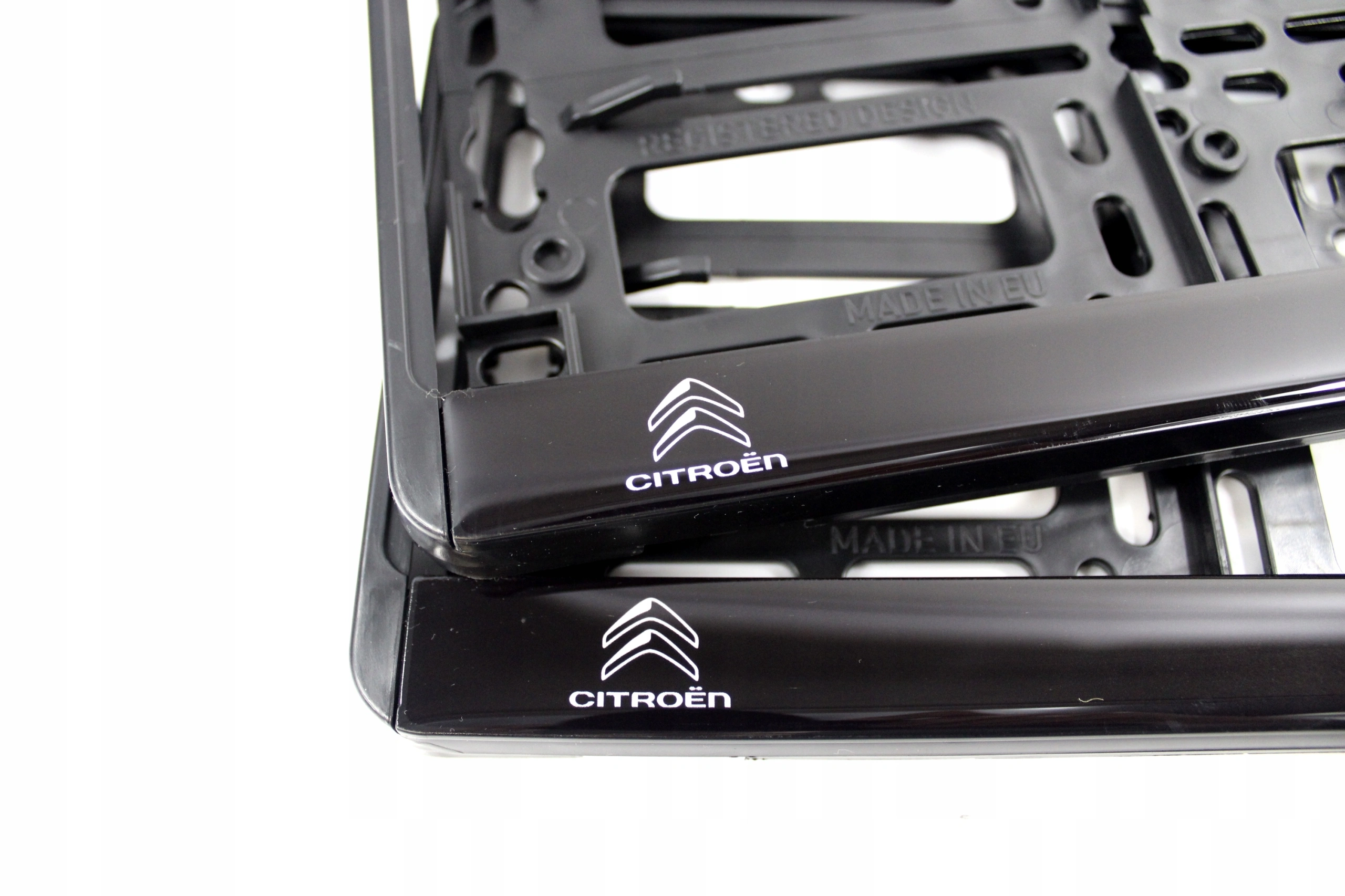 Skiltholder logo Citroen │ Nummerskiltholder License Plate Frame - sett 2 stk. – bilde 3