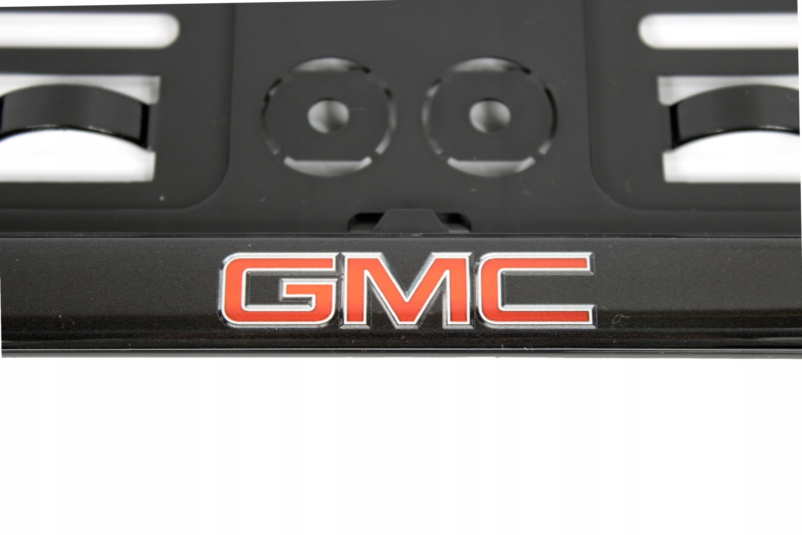Skiltholder logo GMC USA │ Nummerskiltholder License Plate Frame - 1 stk. – bilde 2