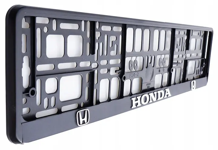 Skiltholder logo Honda │ 3D Skiltplate Ramme med Honda-logo - 1 stk. – bilde 2