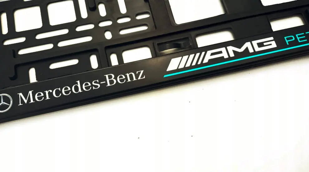 Skiltholder logo Mercedes-Benz AMG Petronas Formula 1 Team │ Nummerskiltholder License Plate Frame - 1 stk. Image 3