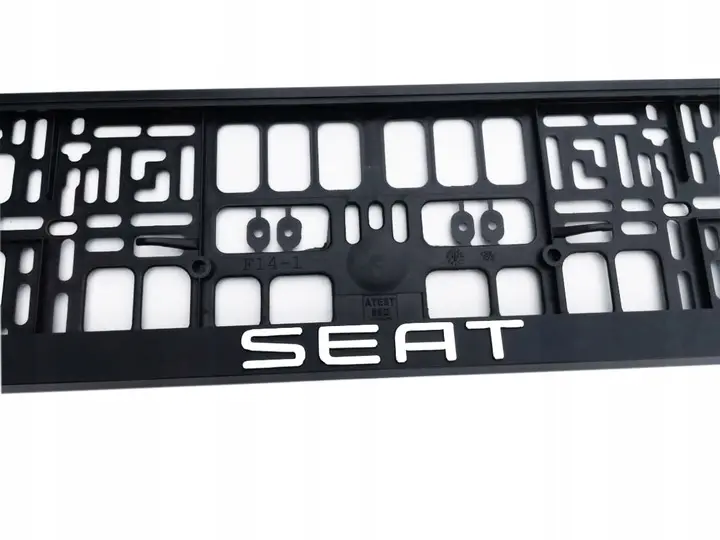 Skiltholder logo Seat León Cupra Toledo Alhambra Arona Ateca Ibiza Tarraco  1 STK. – bilde 3