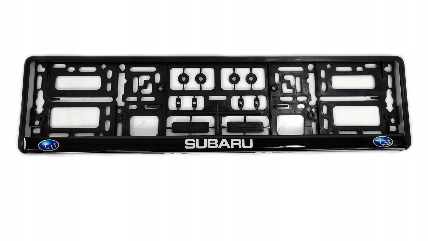 Skiltholder logo Subaru │ Nummerskiltholder License Plate Frame - 2 stk. – bilde 2