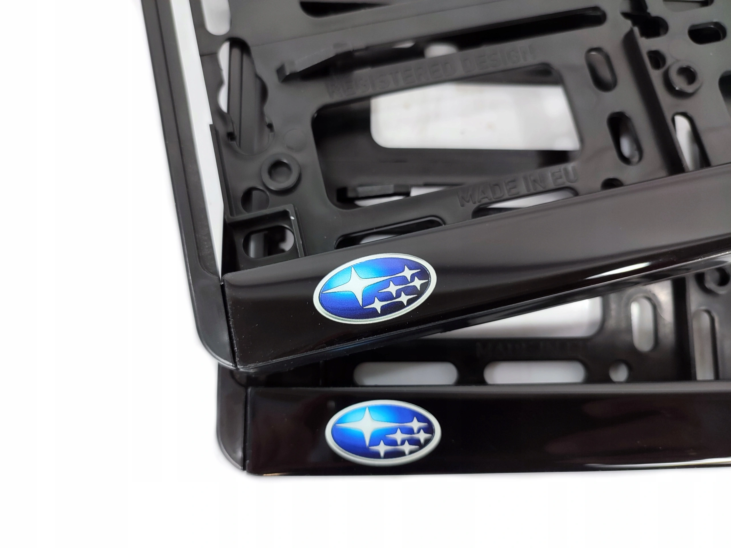 Skiltholder logo Subaru │ Nummerskiltholder License Plate Frame - 2 stk. – bilde 5
