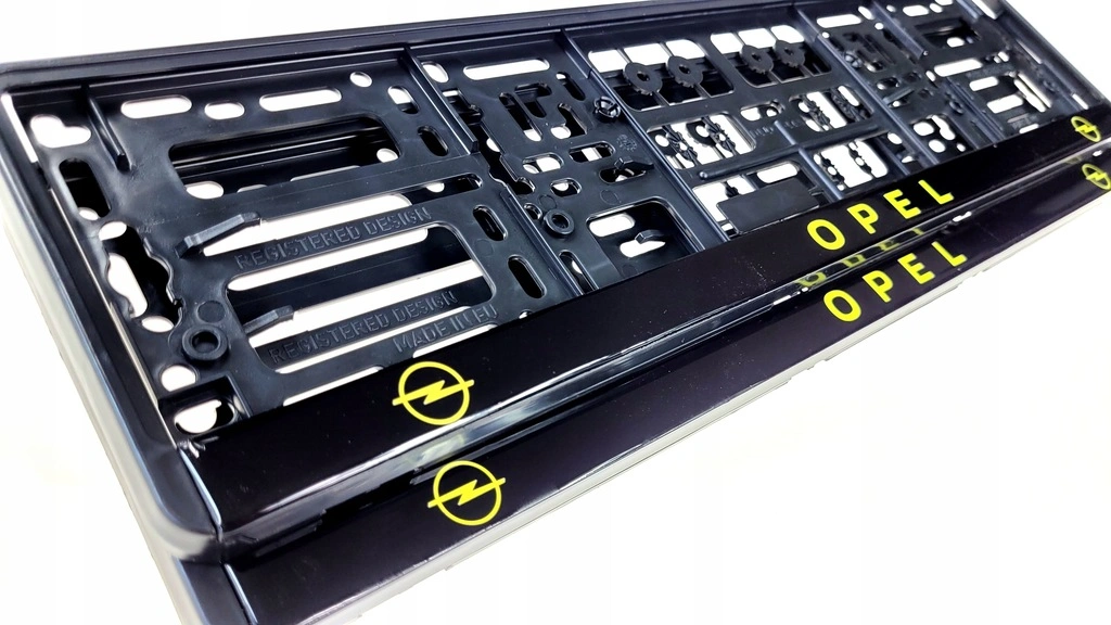 Skiltholder Opel Sport Edition │ Nummerskiltholder License Plate Frame  - sett 2 stk. – bilde 2