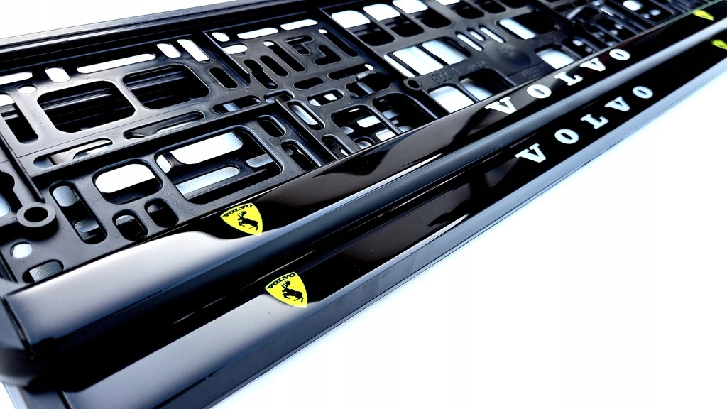 Skiltholder Volvo Moose Edition │ Nummerskiltholder License Plate Frame  - sett 2 stk. Image 1