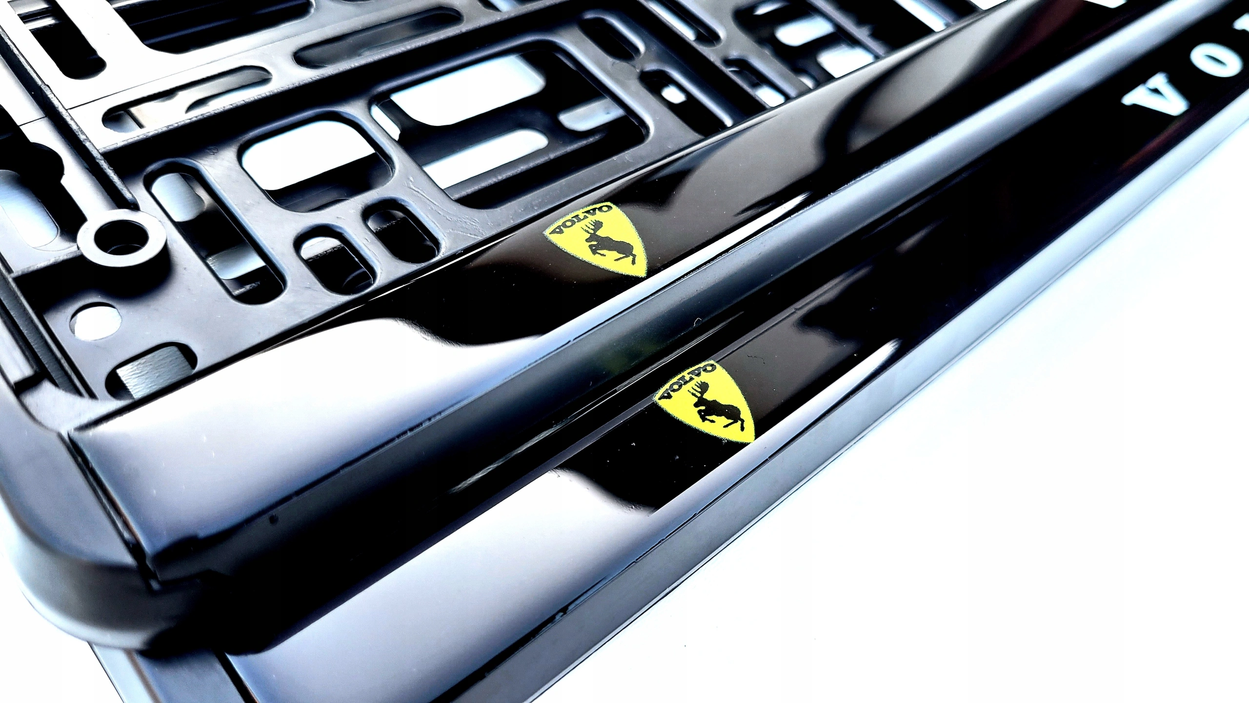 Skiltholder Volvo Moose Edition │ Nummerskiltholder License Plate Frame  - sett 2 stk. Image 2