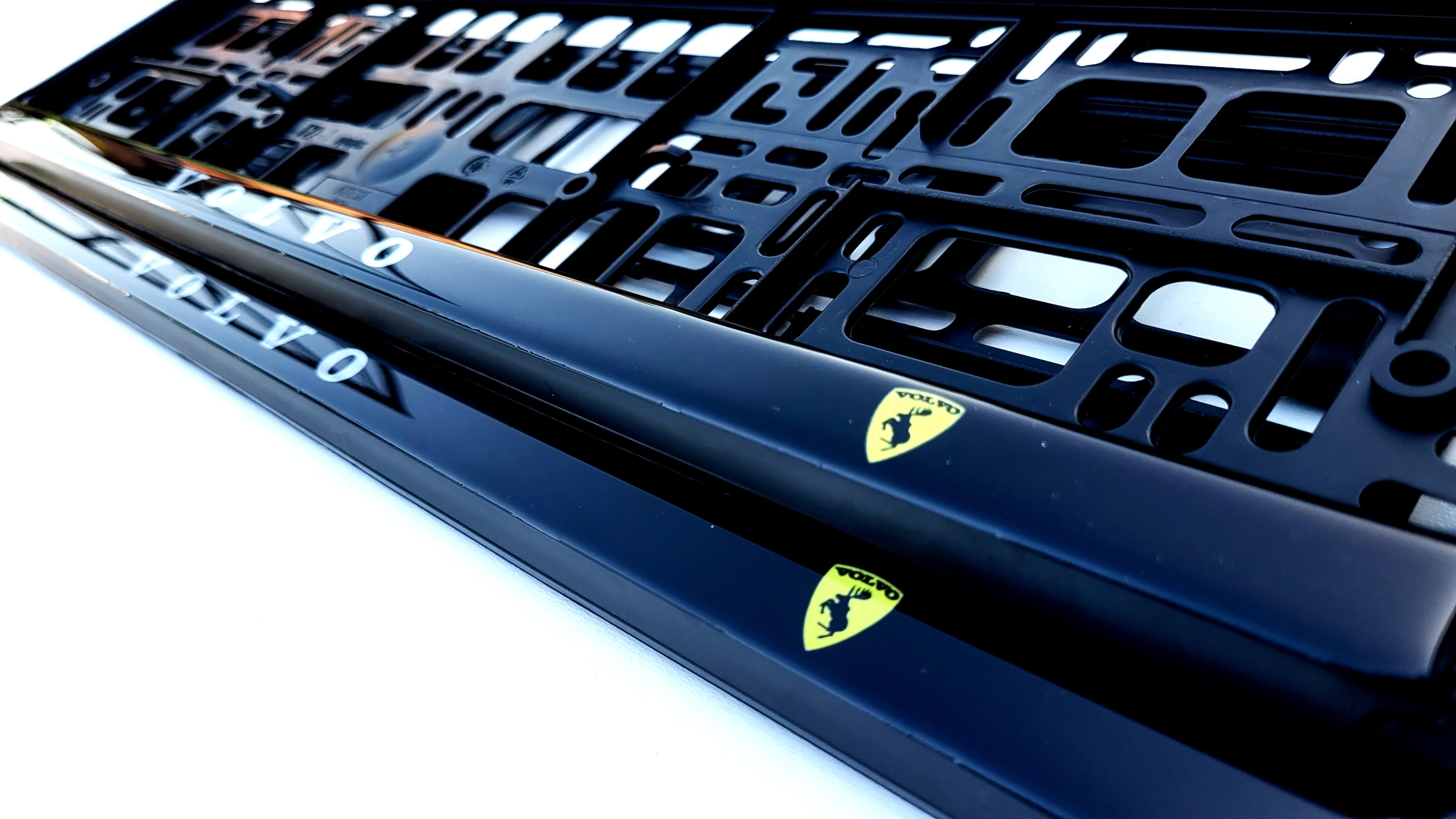Skiltholder Volvo Moose Edition │ Nummerskiltholder License Plate Frame  - sett 2 stk. Image 5