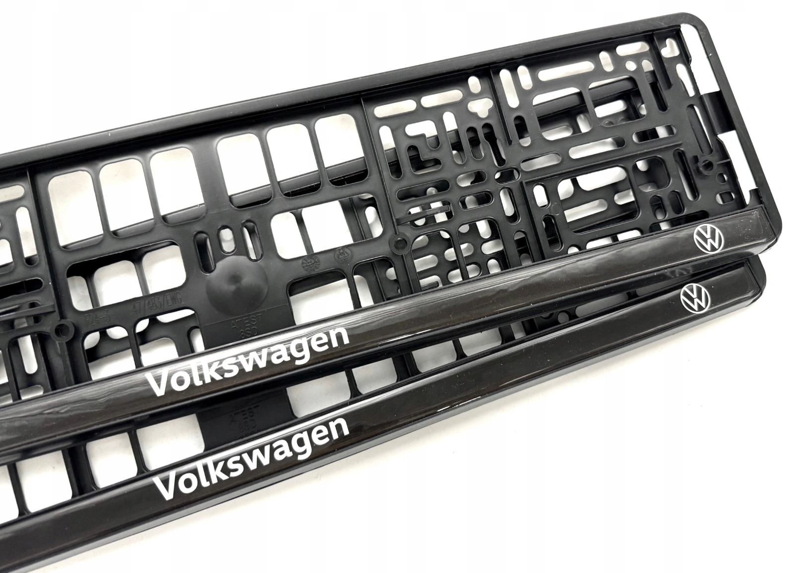 Skiltholder VW  Original Edition │ Nummerskiltholder License Plate Frame  - sett 2 stk. – bilde 2