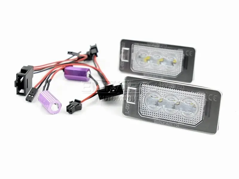 Skiltlys LED Audi / Volkswagen/ Skoda