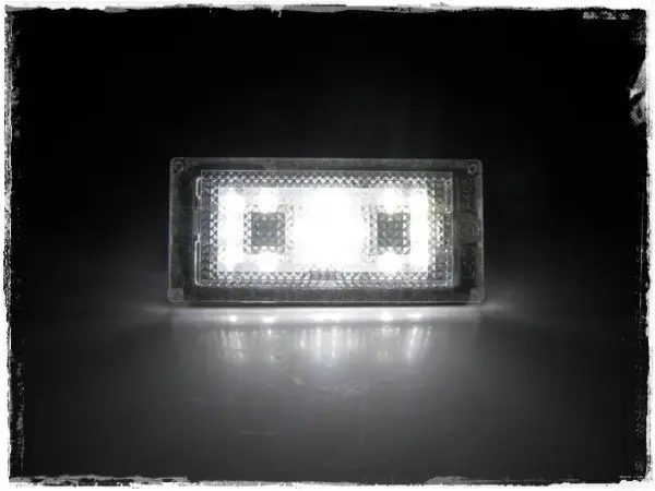 Skiltlys LED BMW 7 (E65 / E66) 2001 - 2008 │ sett 2 stk. Image 4