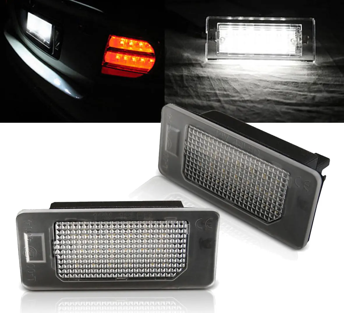 Skiltlys LED BMW E90/F30/F32/E39/E60/F10/X3/X5/X6