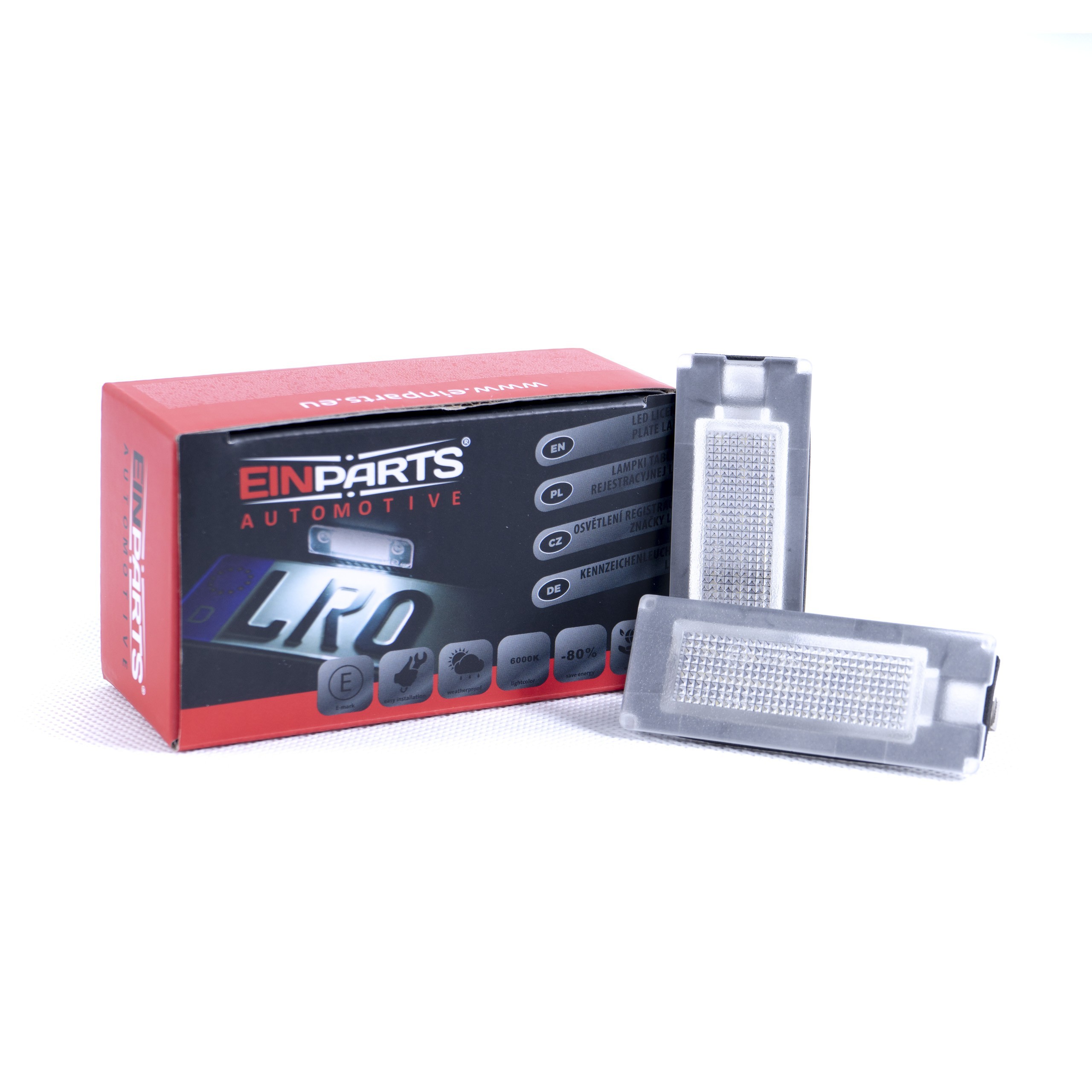 Skiltlys LED Citroen Jumper II / Peugeot Boxer II / Fiat Ducato III 2006 - 2021 Image 1