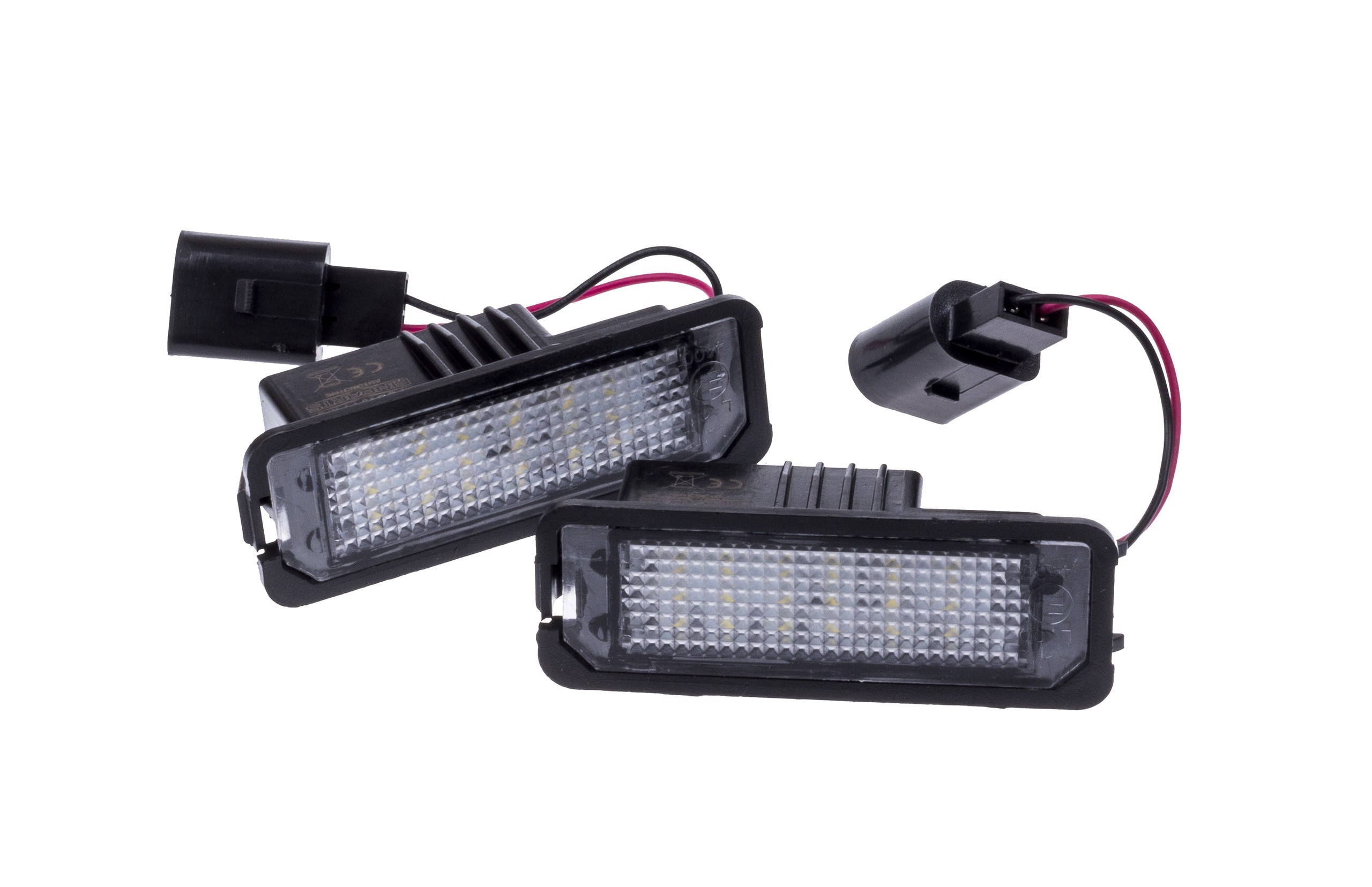 Skiltlys LED SKODA / VW / SEAT sett 2 stk.