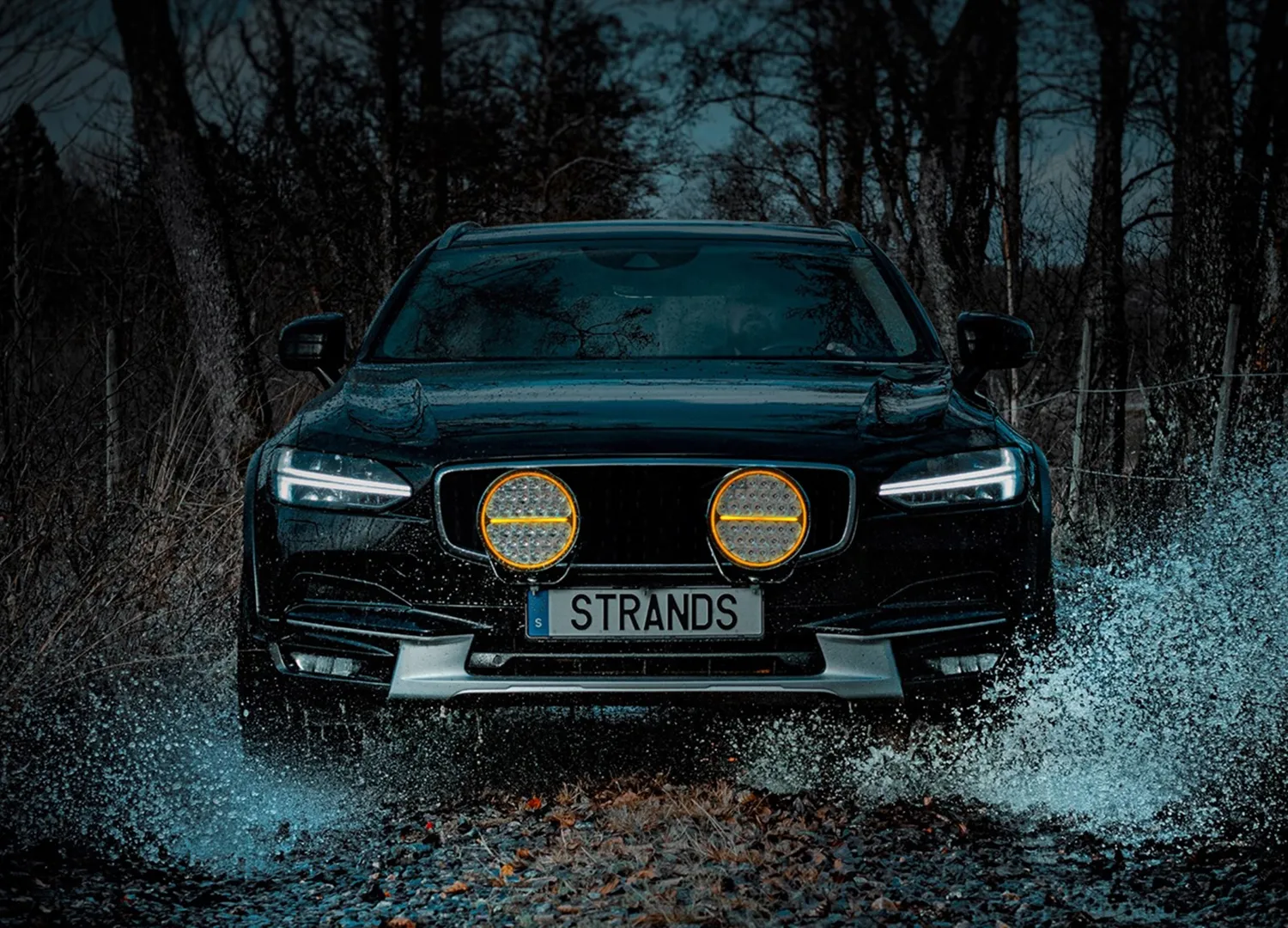 Skiltplate Nummerskilt Strands │ Skiltbrakett for ekstralys - Ekstralysholder – bilde 4