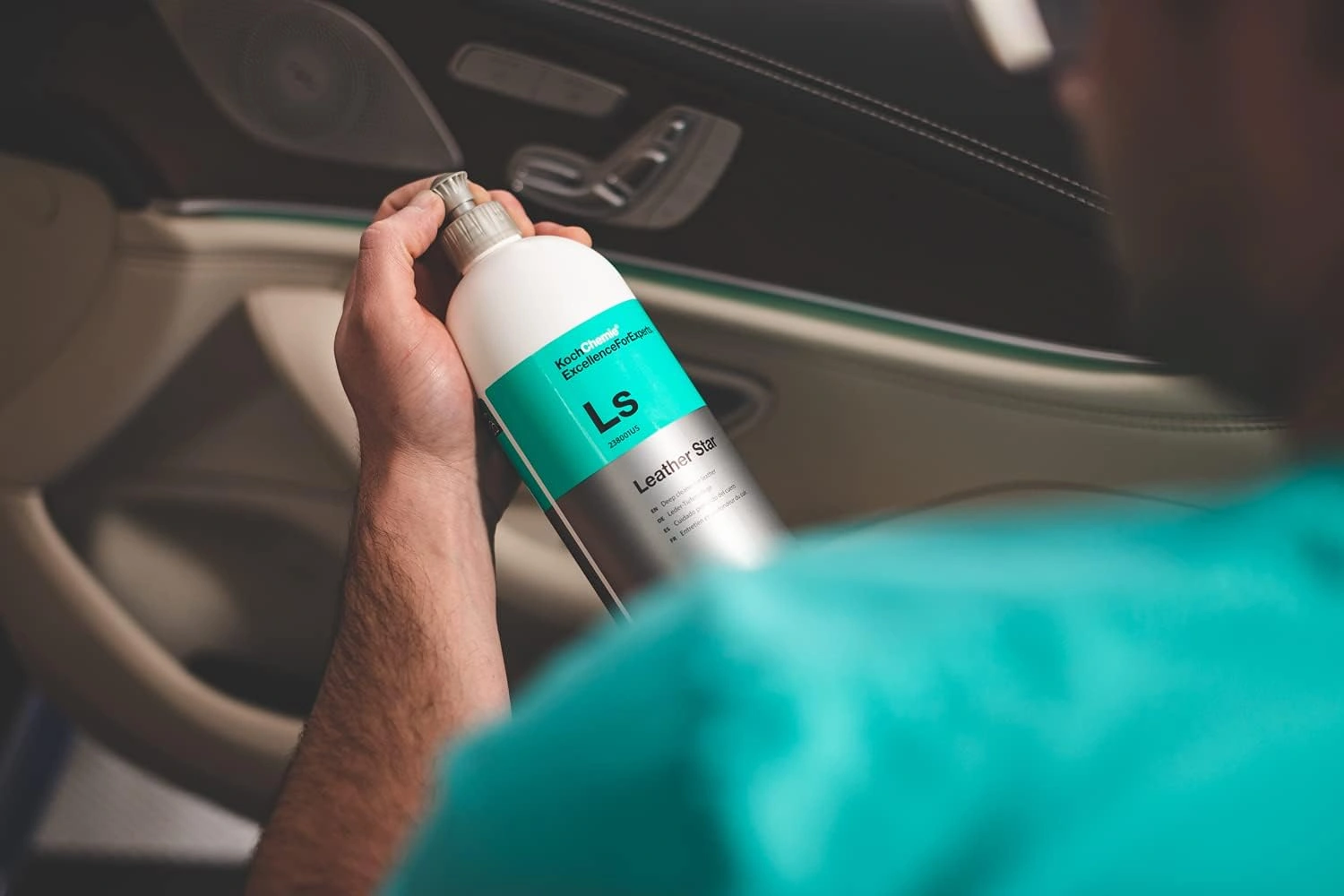 Skinn beskyttelse balsam Koch Chemie LS Leather Star │ Leather Cleaner and Conditioner - 1L Image 3