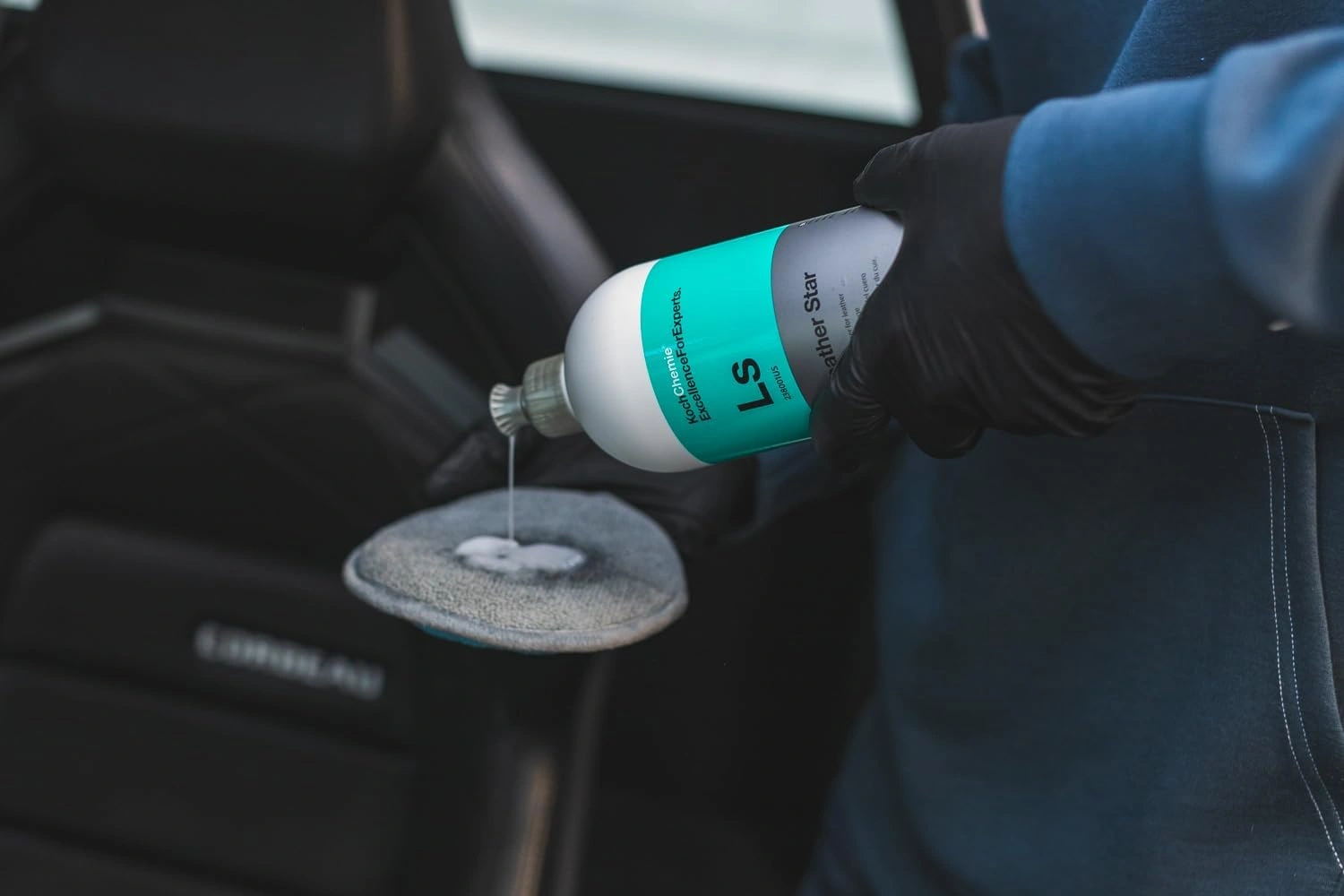 Skinn beskyttelse balsam Koch Chemie LS Leather Star │ Leather Cleaner and Conditioner - 1L Image 4