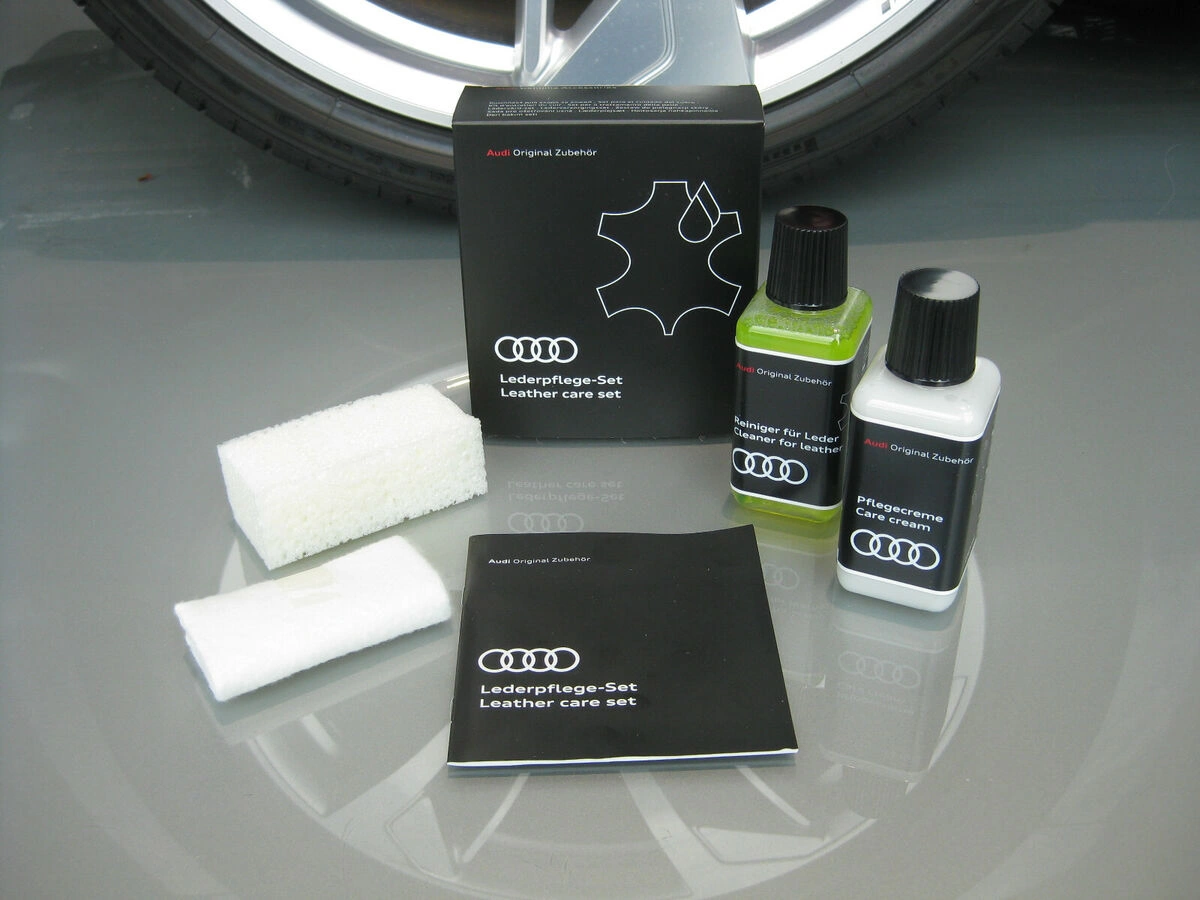 Skinnpleie sett Audi │ Genuine® Leather Care Set – bilde 3