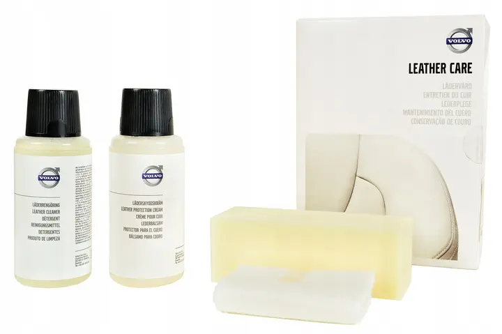 Skinnpleie sett Volvo Lederpflegeset | Genuine® Volvo Leather Care Kit Image 1