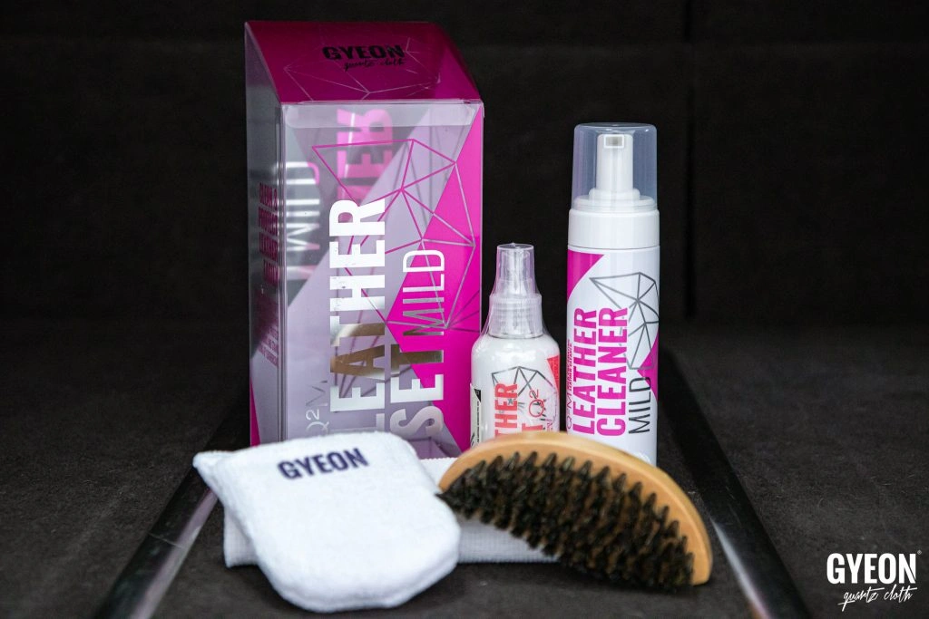 Skinnpleiesett Gyeon Q²M Leather Set Strong │ Sett for rengjøring og pleie av skinn – bilde 20