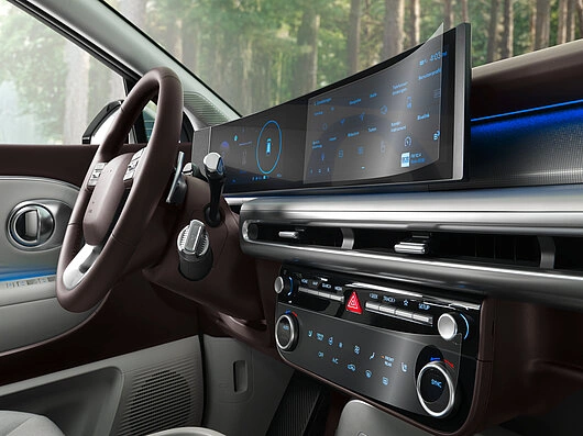 Skjermbeskyttelse Hyundai Ioniq 9 2025 -> │ Skjermbeskyttelsesfilm - Genuine® Display protection film - sett 2 stk.