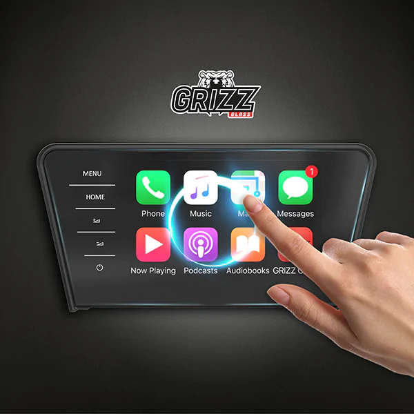 Skjermbeskytter 2-i-1 Skoda Elroq 2024 -> │ Matt Anti-fingeravtrykk Film Grizz MatteScreen – bilde 6