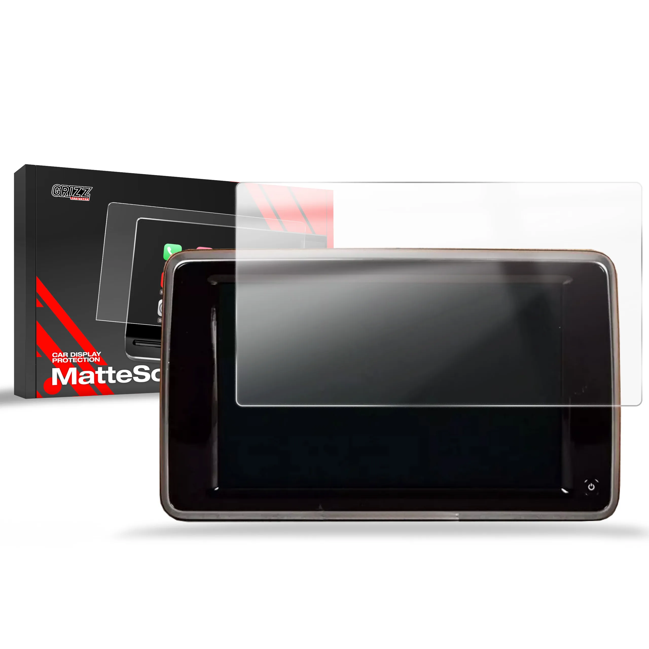 Skjermbeskytter BMW 5 (F10/F11) RSE 9,2" 2013 - 2017 │ Matt Anti-fingeravtrykk Film Grizz MatteScreen