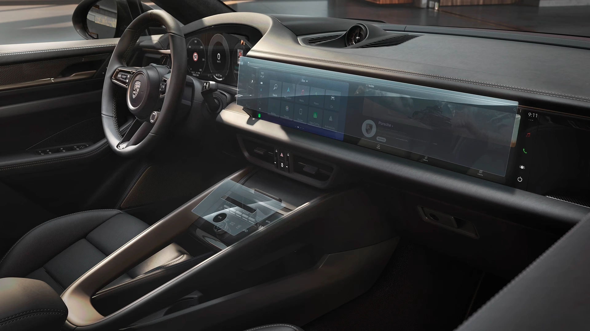 Skjermbeskytter Porsche Macan II / Macan 4 Electric 2024 -> │ Genuine® Protective Film