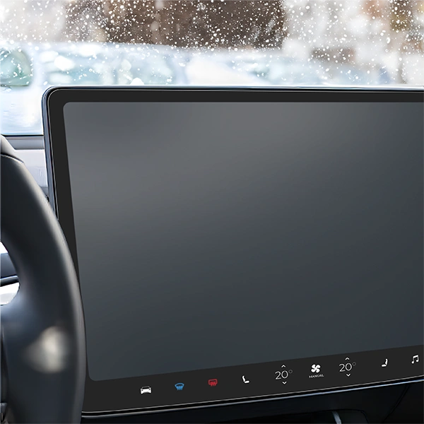 Skjermbeskytter Tesla Model 3 Highland 2023 - 2024 │ Matt Anti-fingeravtrykk Film Grizz MatteScreen – bilde 13