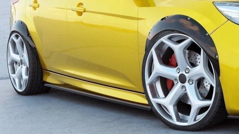Skjermbreddere Ford Focus MK3 ST 2012 - 2014 | Glossy Black Edition – bilde 3