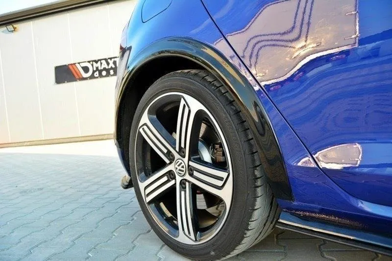 Skjermbreddere VW Golf VII R / R-Line Facelift 2017-2020 | Glossy Black Edition – bilde 2