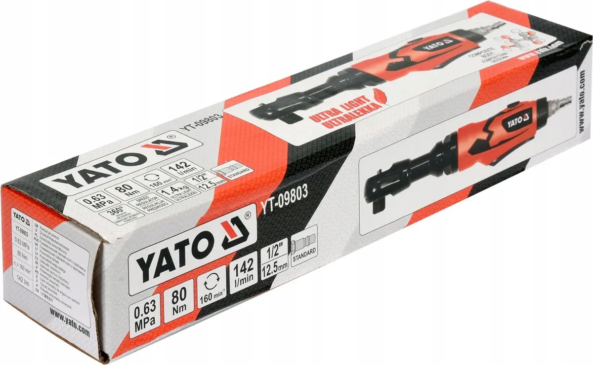 Skralle trykkluft skrutrekker YATO – bilde 7