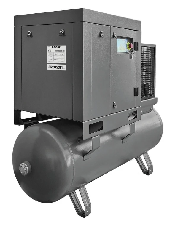 Skruekompressor ROOKS 300 L 5 HK 400 l/min 10 bar 230 V