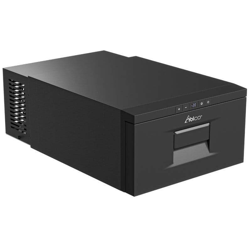 Skuffekjøleskap Yolco CB30A 24 L │ Bluetooth - kompressor - svart