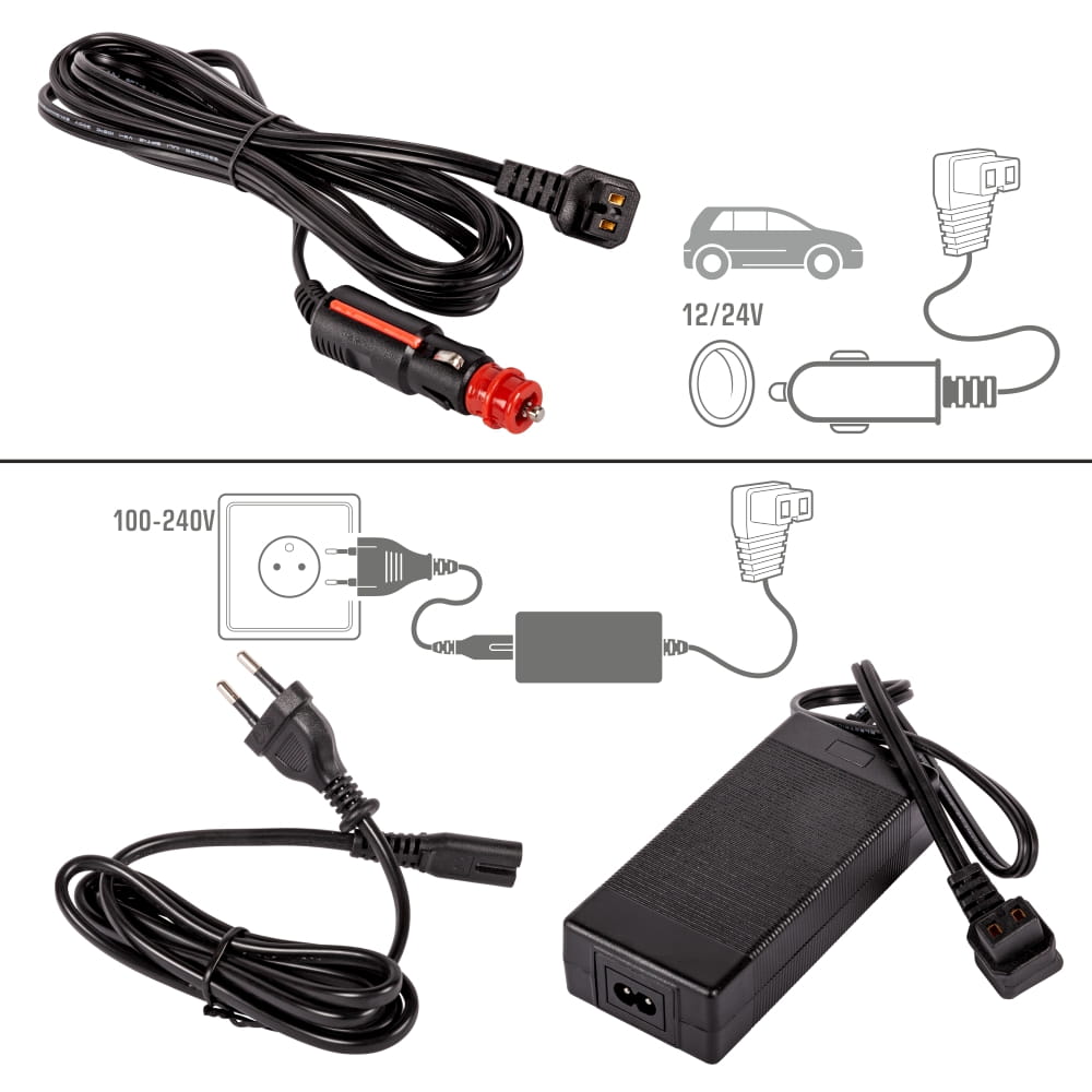 Skuffekjøleskap Yolco CB30A 24 L │ Bluetooth - kompressor - svart – bilde 12