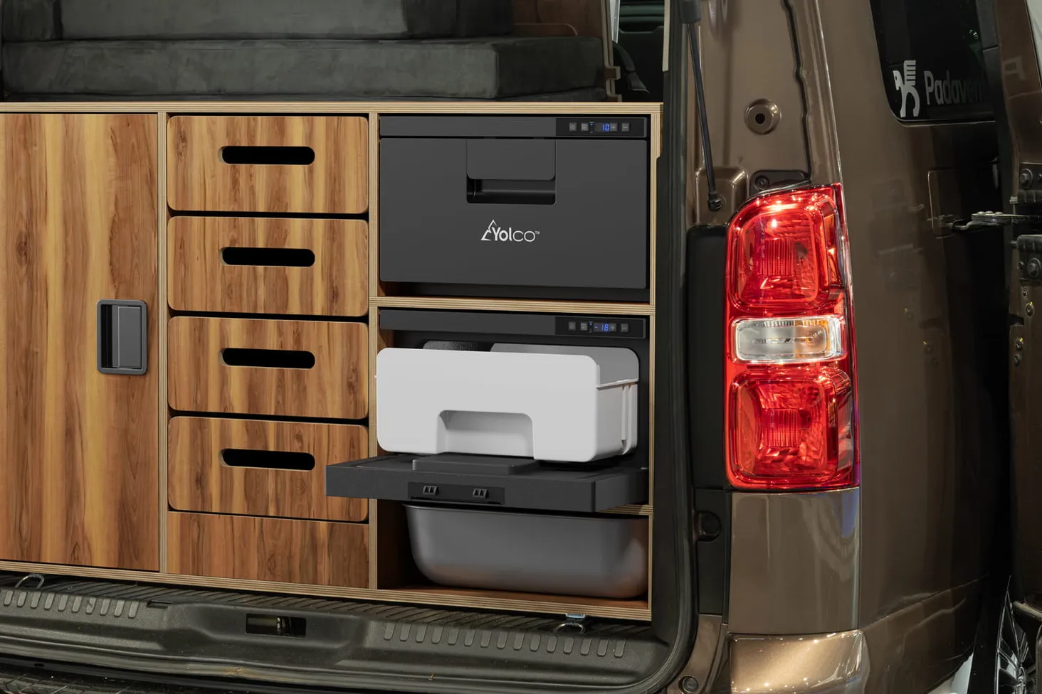 Skuffekjøleskap Yolco CB30A 24 L │ Bluetooth - kompressor - svart – bilde 18