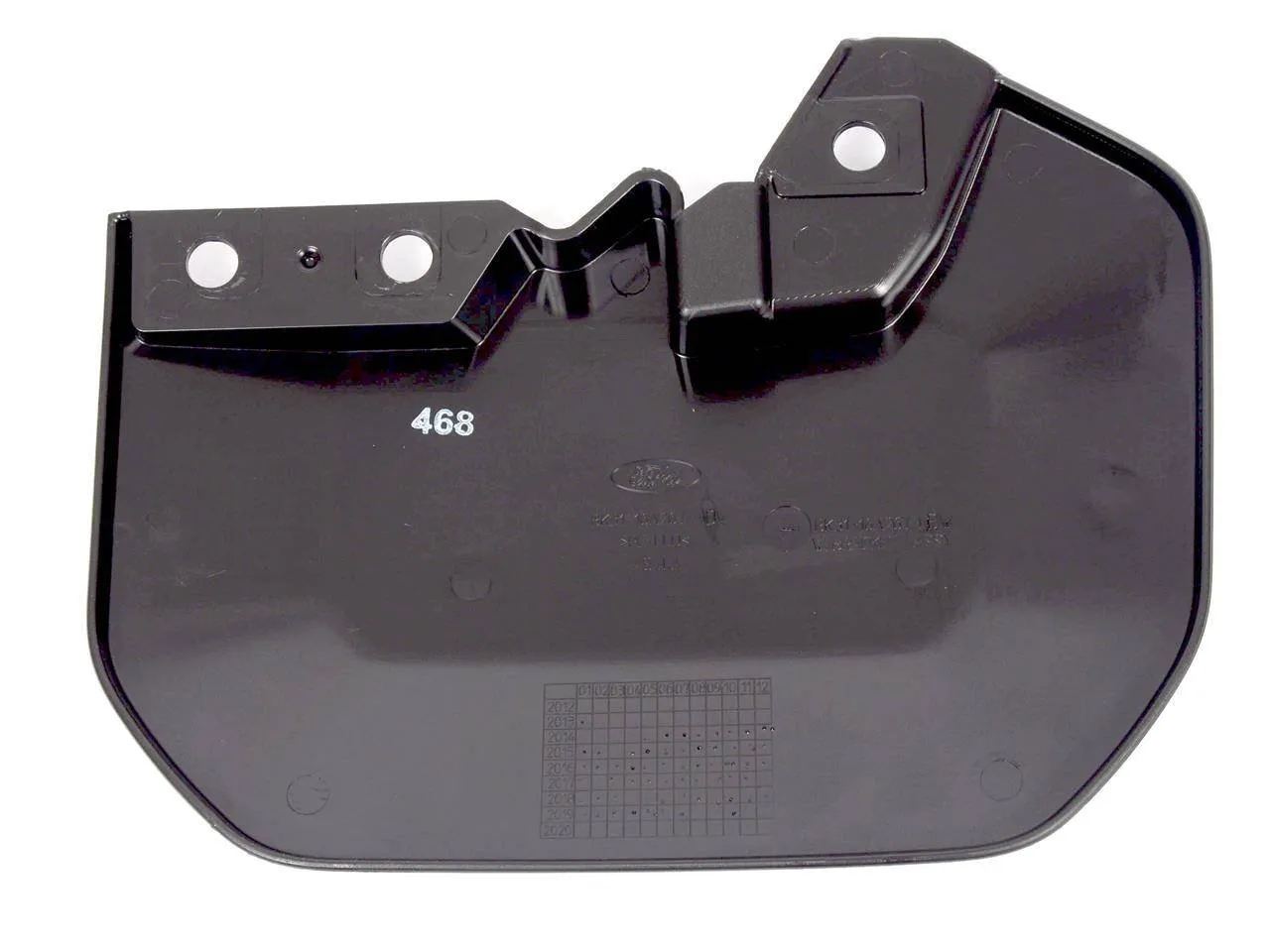 Skvettlapp foran venstre Ford Transit 2013 -> | Genuine® Black - 1 stk. – bilde 2