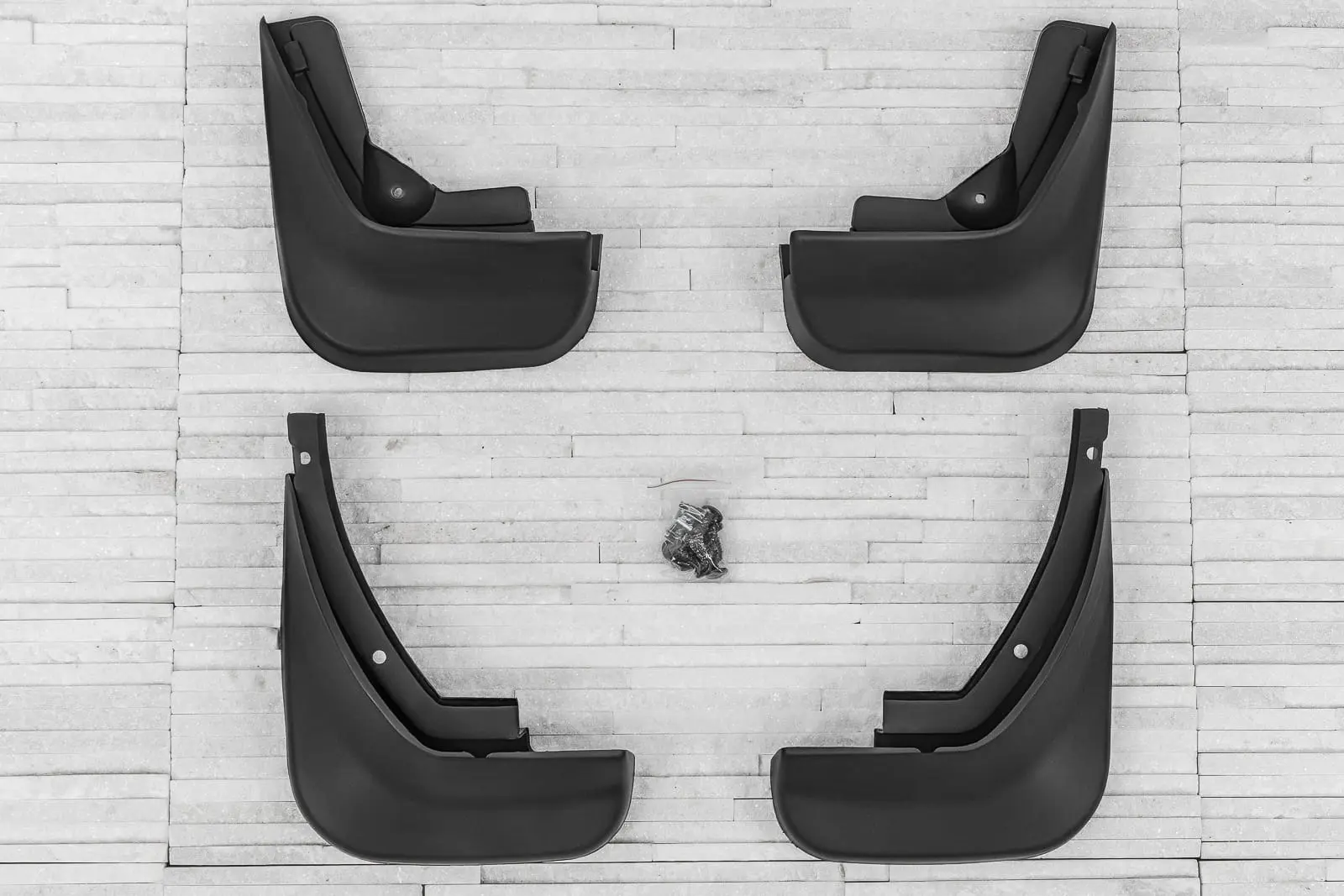 Skvettlapper Audi A6 C5 Sedan 1997 - 2004 | Black - sett 2 stk. – bilde 2