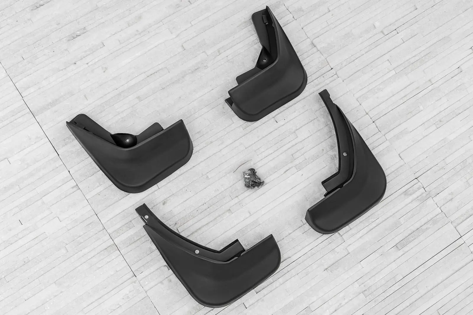 Skvettlapper Audi A6 C5 Sedan 1997 - 2004 | Black - sett 2 stk. – bilde 3