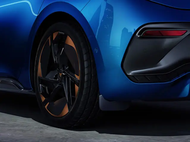 Skvettlapper bak Cupra Born 2021-> │ Genuine® Mud Flaps Kit - sett 2 stk.