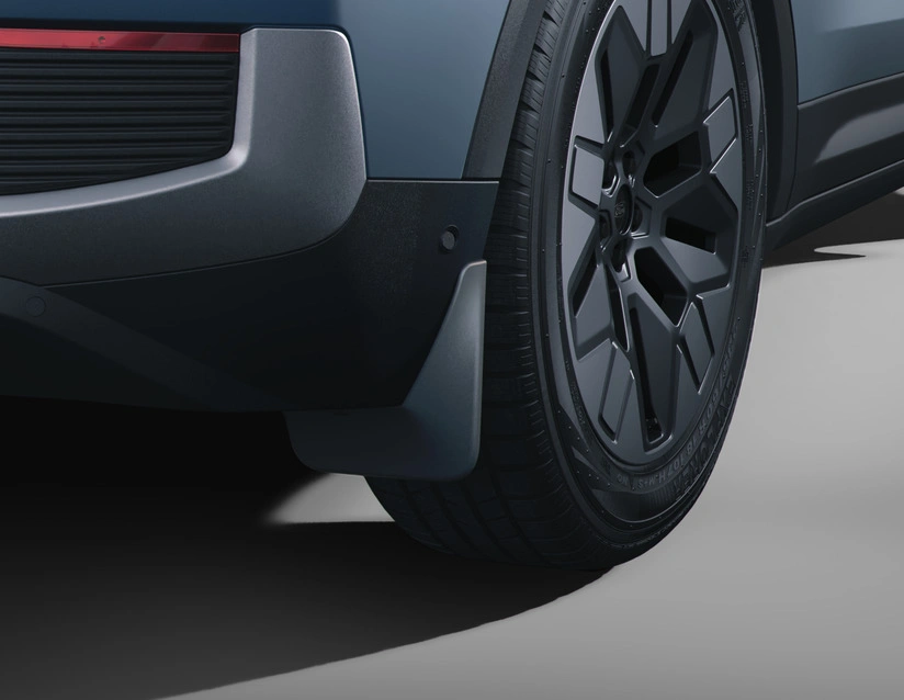 Skvettlapper bak Ford Explorer EV 2023 -> | Genuine® Black - sett 2 stk.