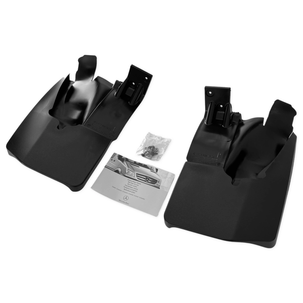 Skvettlapper bak Mercedes-Benz Sprinter III (W907 / W910) 2018 -> │ A2 - A4 Genuine® Mud Flaps - sett 2 stk. Image 3
