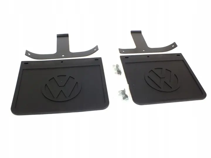 Skvettlapper bak OEM VW T5 2003-2015 / VW T6 / T6.1 2020 - 2023 | Black - sett 2 stk.
