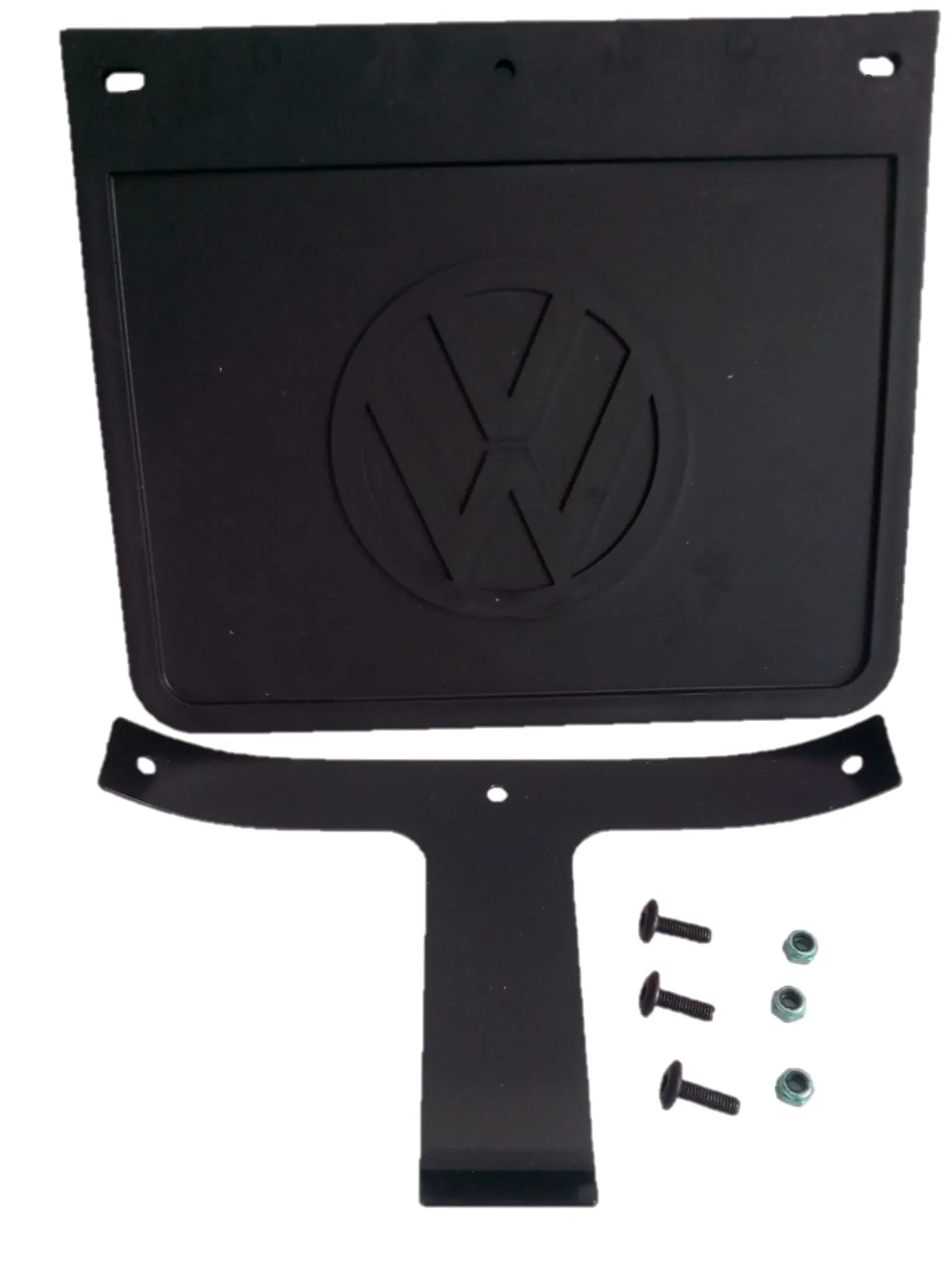 Skvettlapper bak OEM VW T5 2003-2015 / VW T6 / T6.1 2020 - 2023 | Black - sett 2 stk. – bilde 3