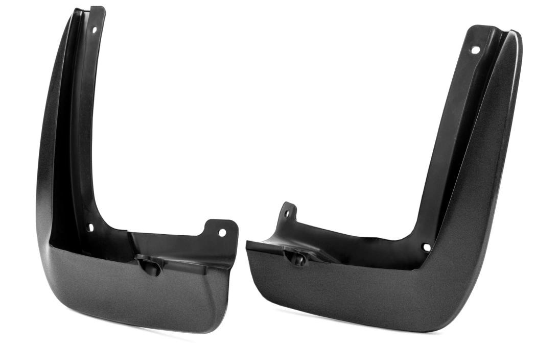 Skvettlapper bak Skoda Elroq 2024 -> | Genuine® Black - sett 2 stk. – bilde 3